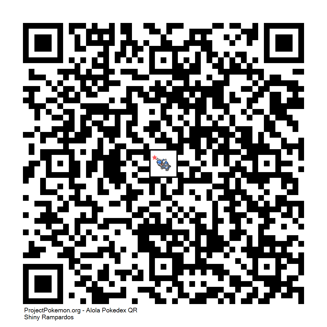 Cdigo QR de Rampardos variocolor